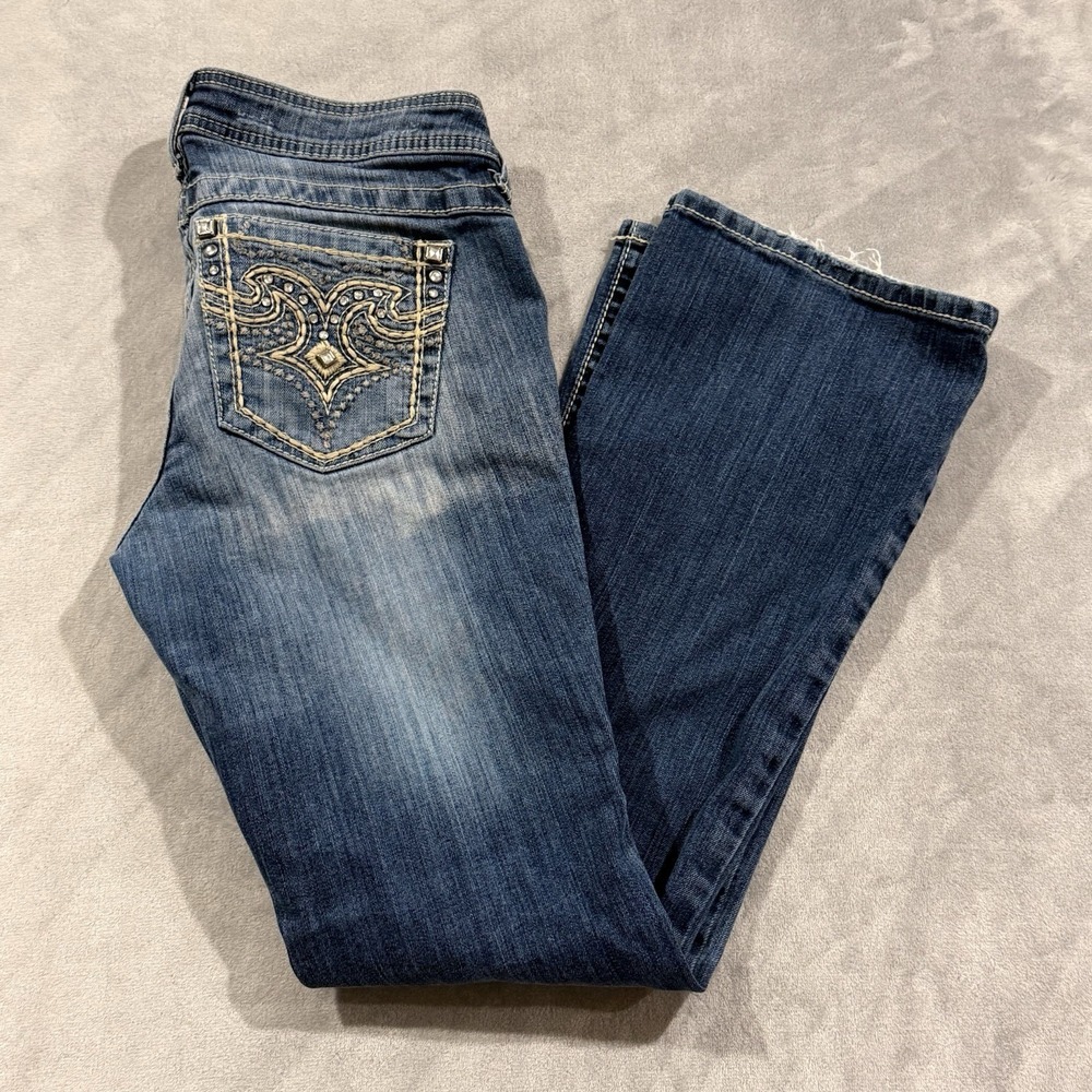 Ariat Ruby Jeans Women's Size 28S Blue Western Bootcut Southwest Cowgirl